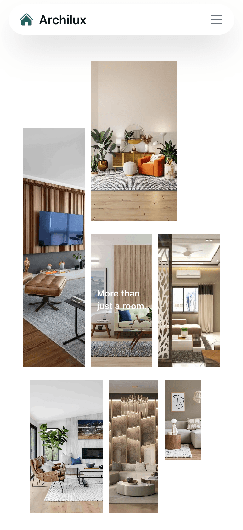 Screenshot of my demo project for a take away platform